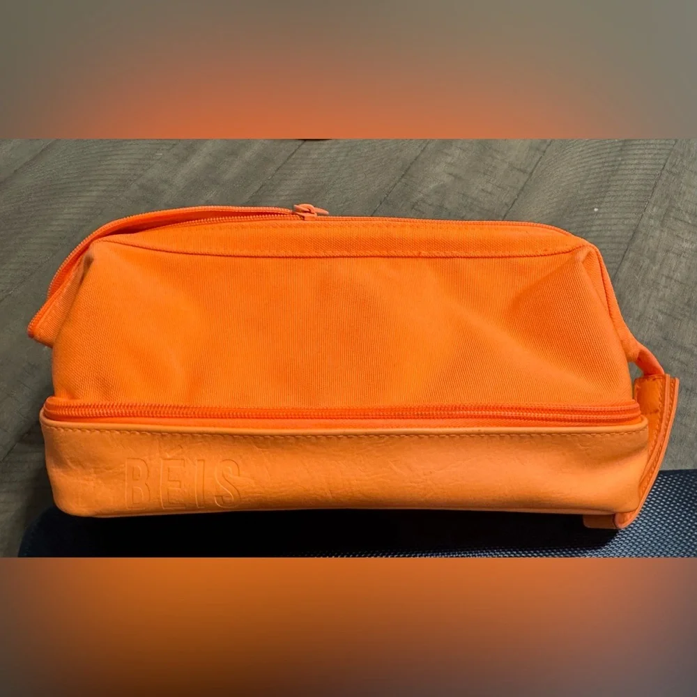 BEIS creamsicle Dopp Kit Toiletry Bag